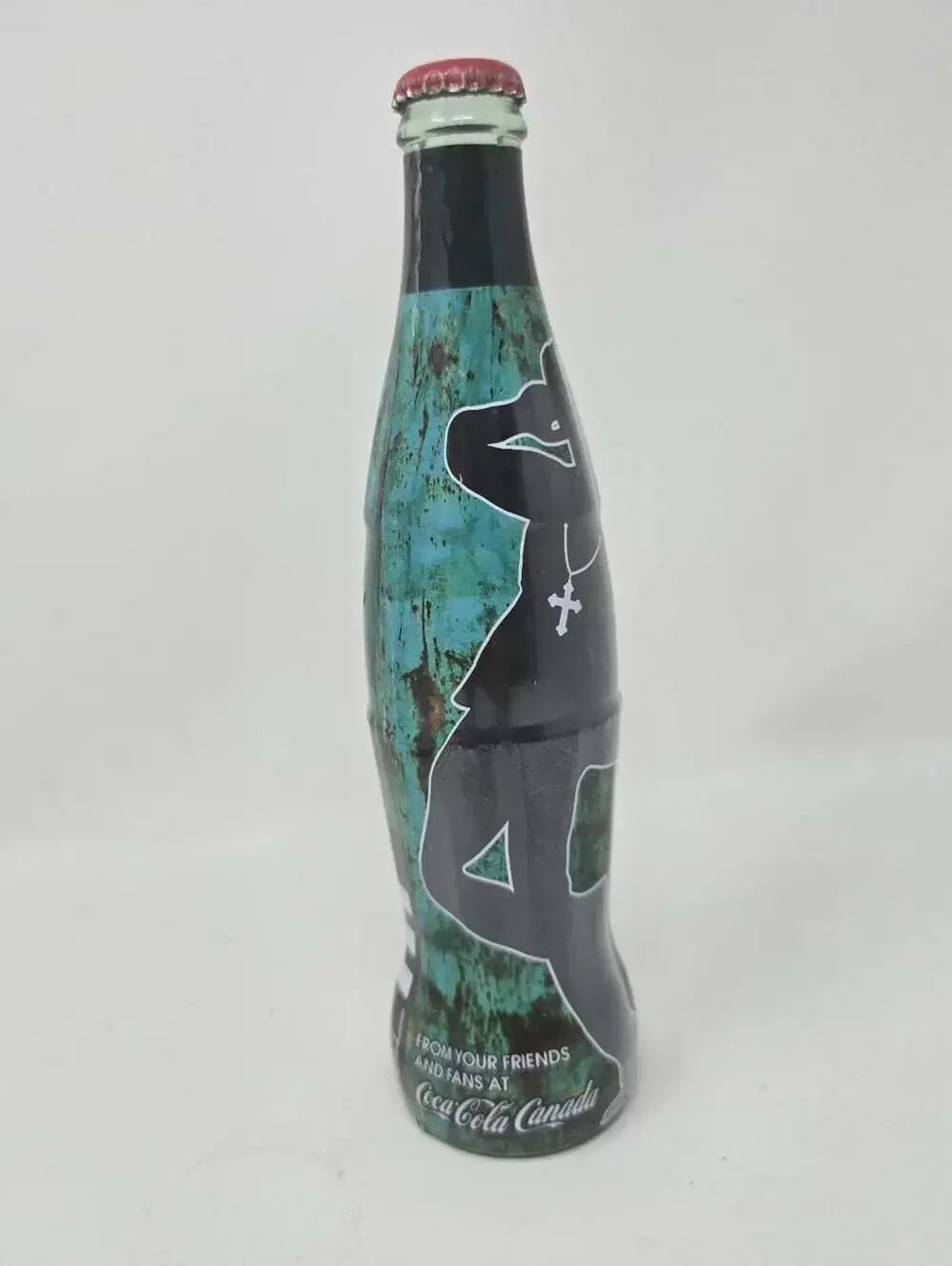 Limited Edition Blake McGrath Coca Cola Glass Bottle Musician Dancer Album TV